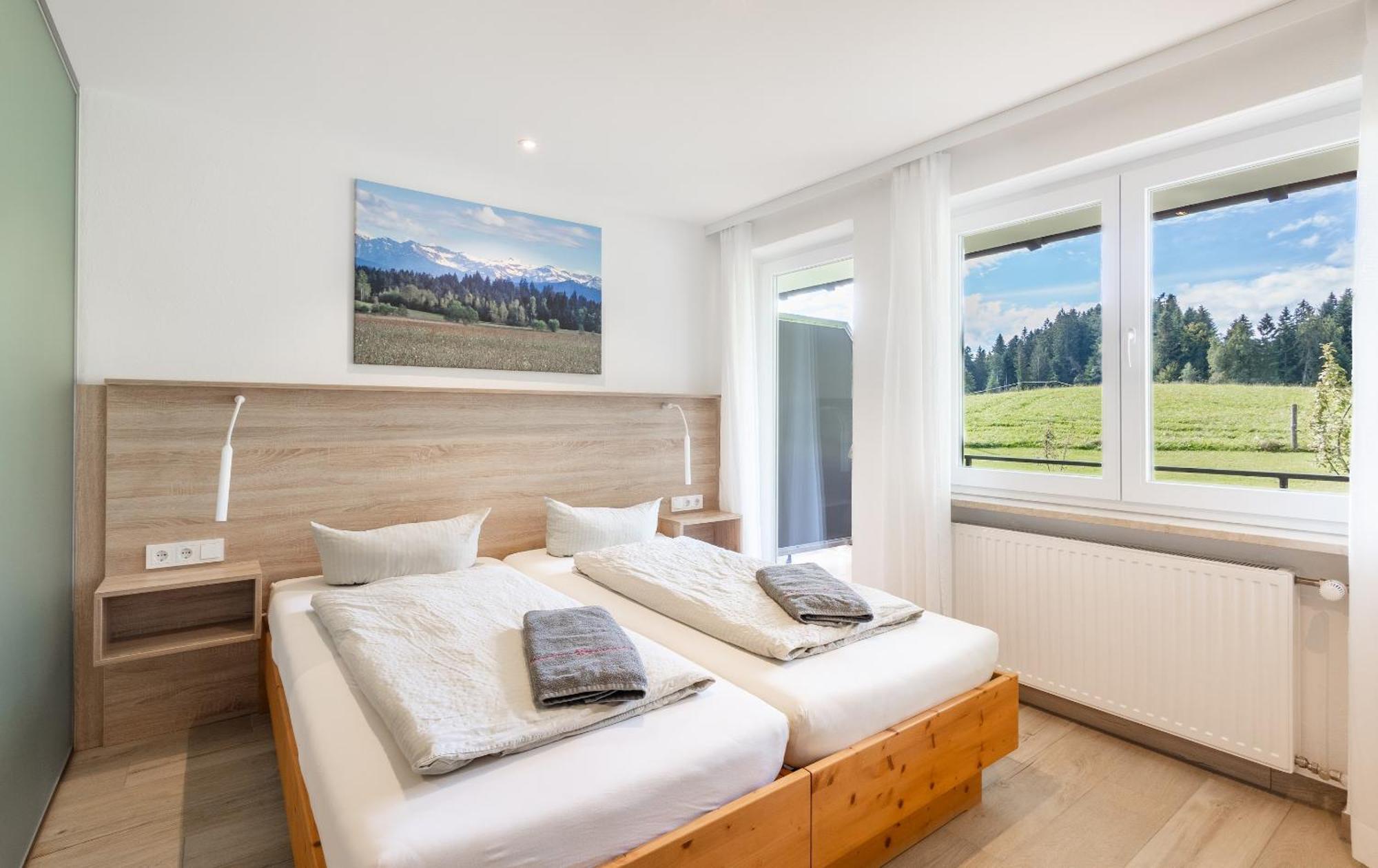 Ferienwohnungen Appartements Bergwald Scheidegg Bilik gambar